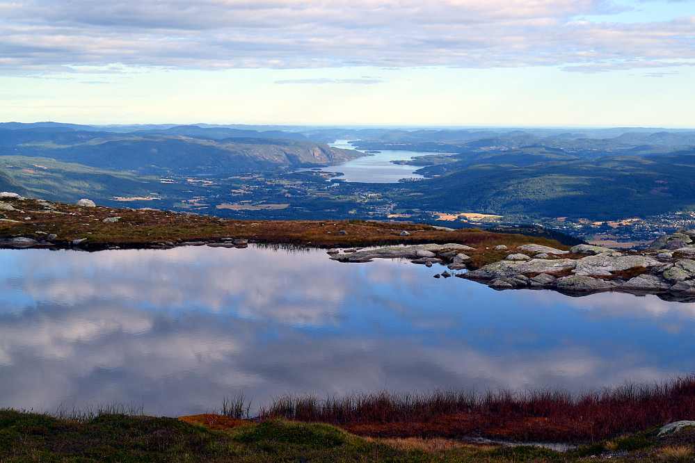 Parti fra stien nær Gleksefjell