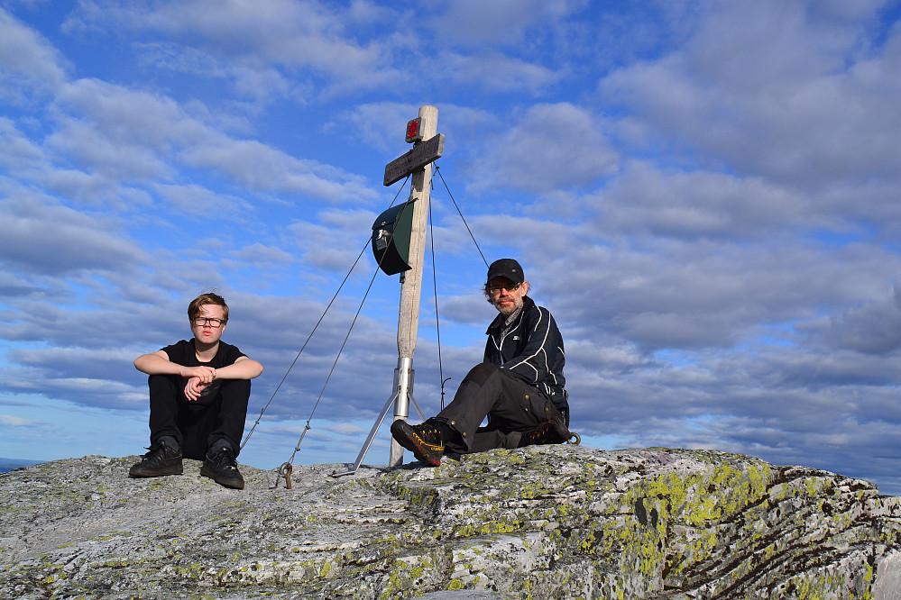 Toppen av Gleksefjell