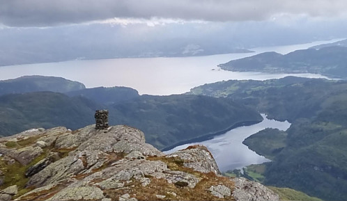 Fortoppen og Hardangerfjorden