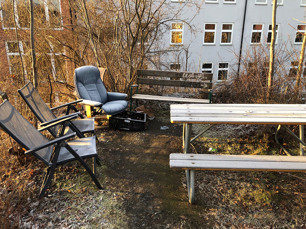 Stille i dag.