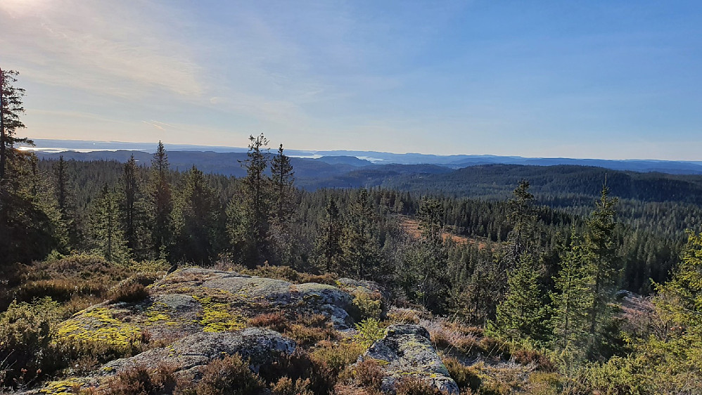 Fin utsikt fra Kjerkeberget