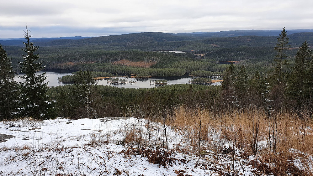Utsikt fra Sellanrå turisthytte