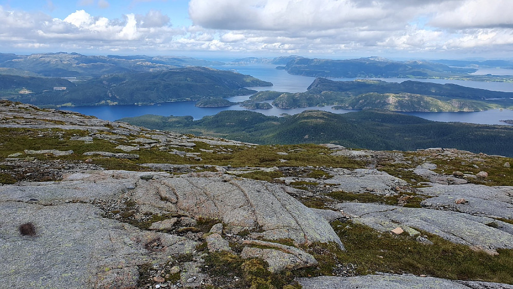 Utsikt fra Hemnafjellet