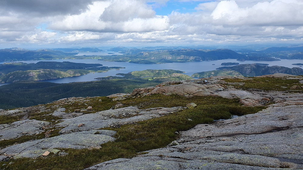 Utsikt fra Hemnafjellet