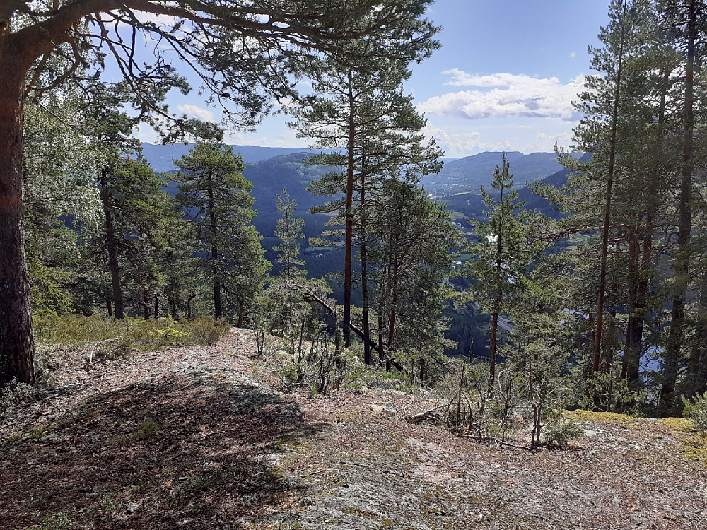Begrenset utsikt mot Puttekollen