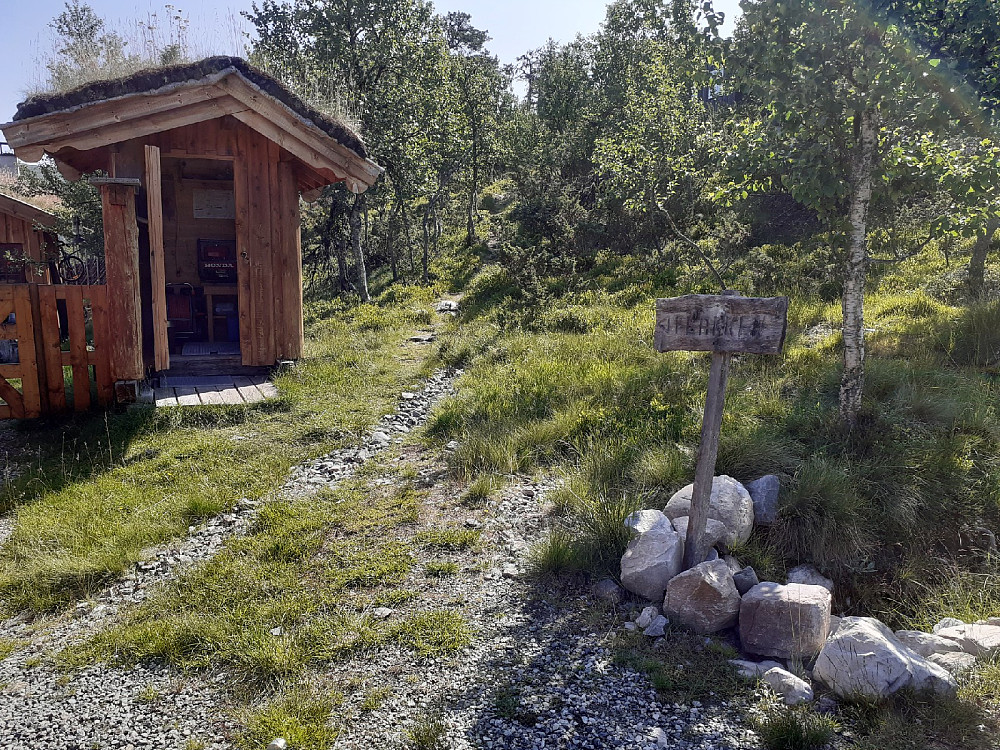 Stistart merket Flakken