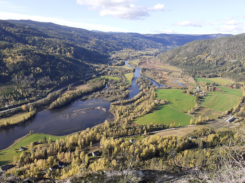 Utsiktspunkt over Begnadalen.