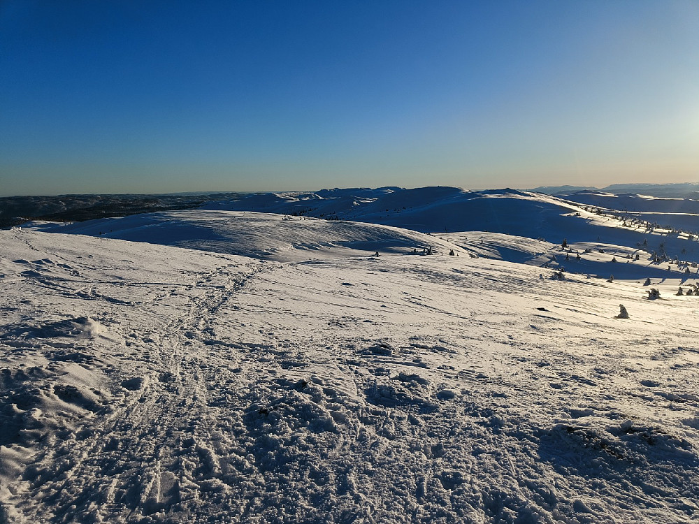 Sørover Aurdalsfjellet.