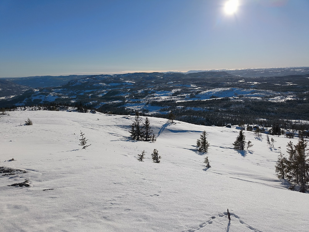 I retning Kjeldeknatten.