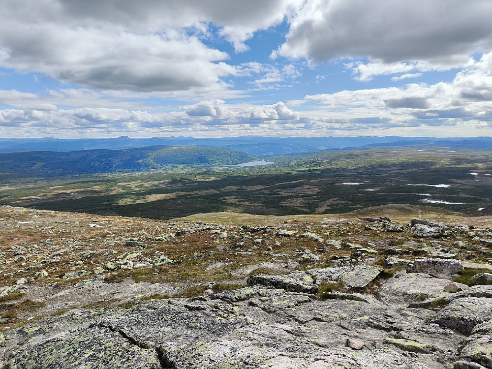 I retning Vaset og Ålfjell.