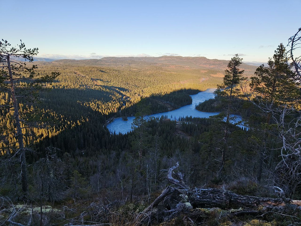 Fra toppen mot nord (Bjørgovarden)