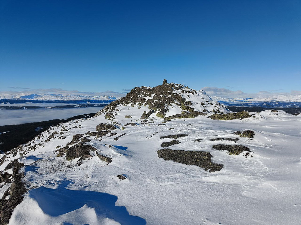Gikk på beina herfra, da det var noe avblåst.