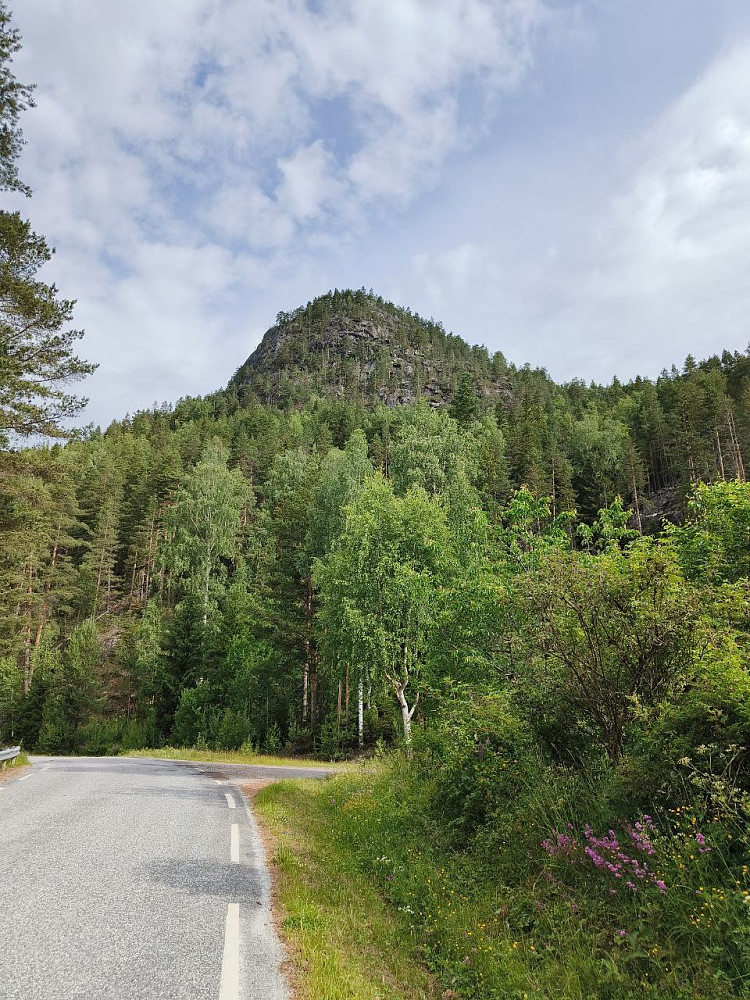 Stamskollen troner bratt over Begnadalen, og er et velkjent turmål for begnadølene.