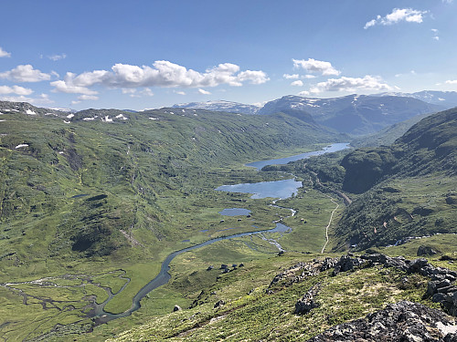 Upsetedalen sett fra Varden