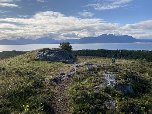 Panoramautsikt fra toppen av Æafjellet!