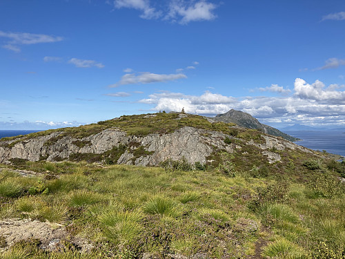 Toppen i sikte, sett fra Vesttoppen