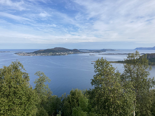 Utsikt nordover mot Vigra