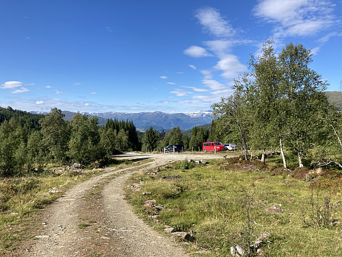 Fint med inngjerding av bilene der hvor det beiter mange husdyr!