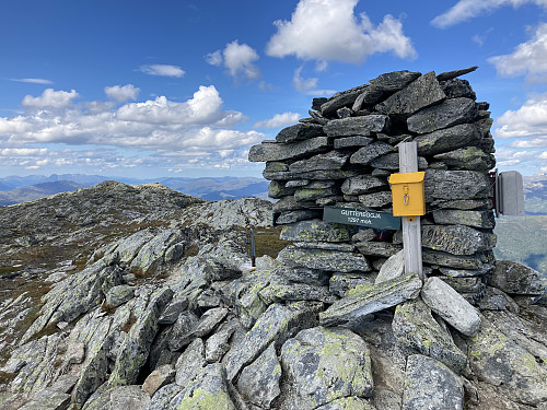 Toppen av Glitreegga