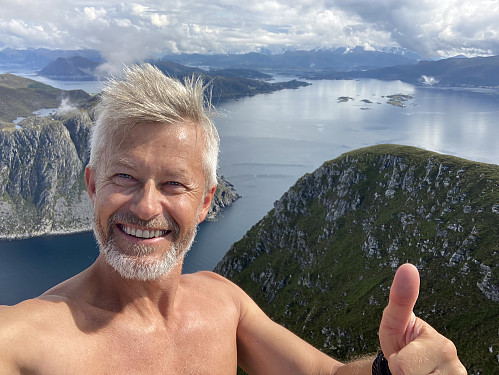 Godt fornøyd med øytopp nummer tre denne dagen:)