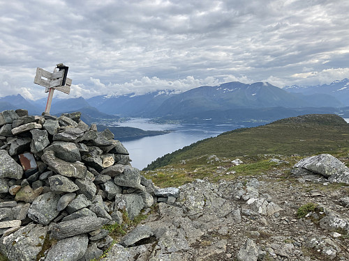 Meraftafjellet på Uksenøya i Ålesund