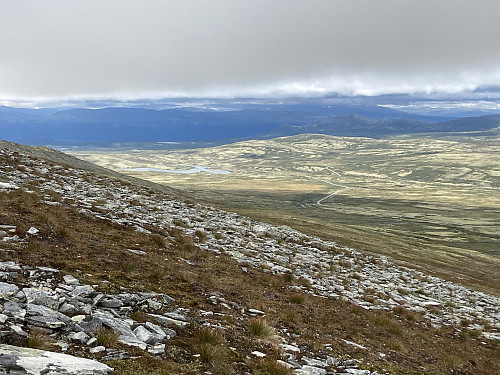 Utsikt vestover retning Dovre