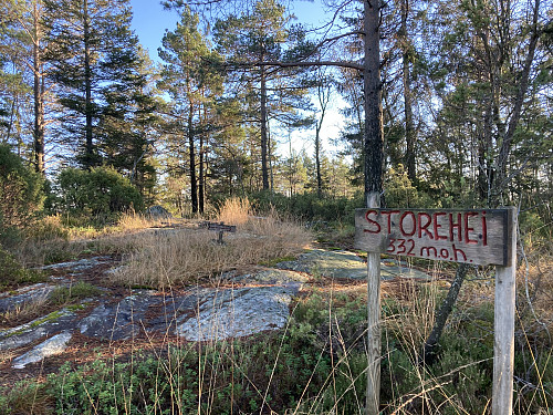 Toppunktet på Svalandstårnet