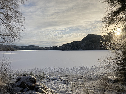 Nyfjellet sett fra vestsiden av Baksjøen