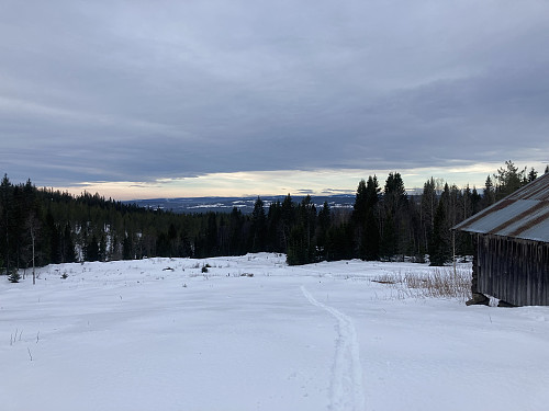 Vid utsikt vestover fra Bergesetra