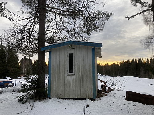 Skuret på toppen av Skuruberget