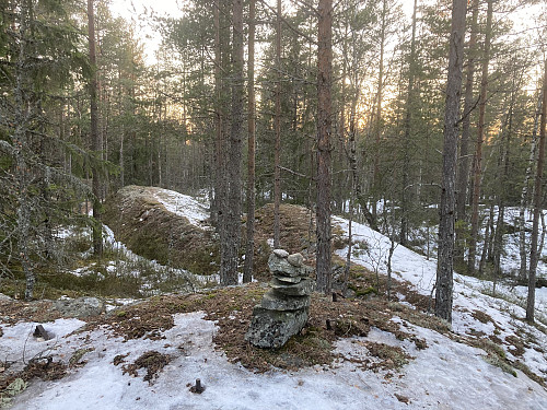 Toppunktet på Vanakleiva 