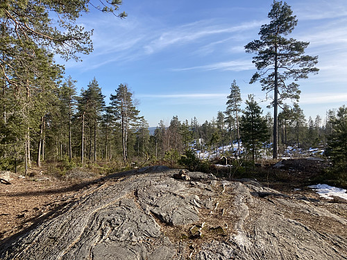 Toppunktet på Bergeråsen i Lillestrøm