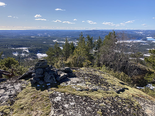 Fin utsikt også fra Jerpåsen/Bjørnefjell