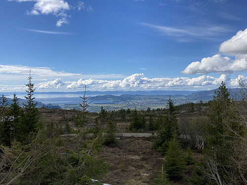 Fin utsikt fra Storvarden i Stjørdal