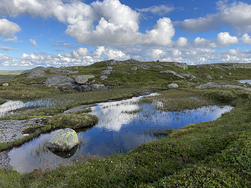 Grunnalonheia bak midt i bildet. Nydelig natur!
