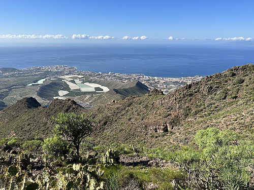Utsikt mot Playa de las Americas
