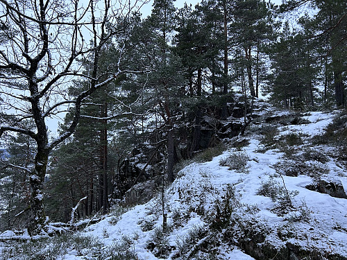 Snart oppe på Verpenåsen
