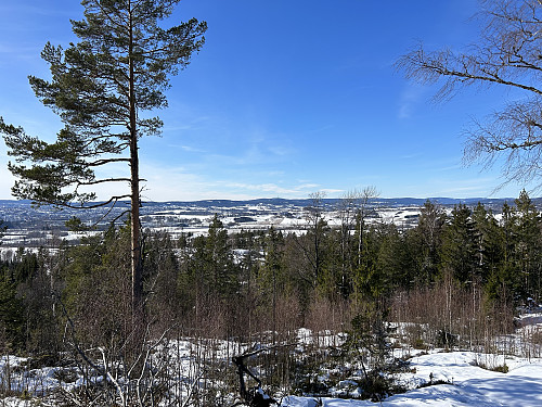 Vid utsikt vestover fra Korpåsen