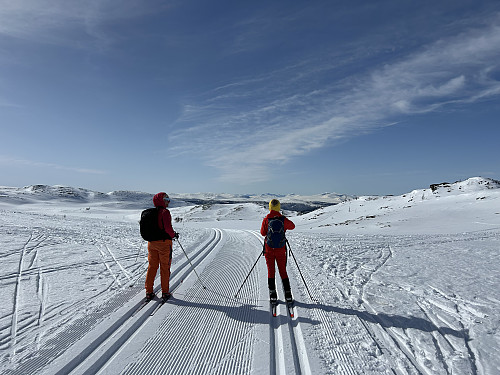 Kald vind i skaret nedenfor Heimfjellet
