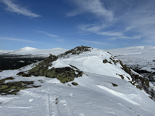 På vei opp til Heimfjellet
