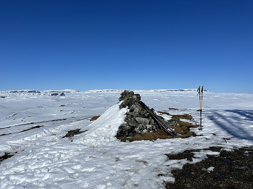 Hallingskarvet sett fra Halnekollen
