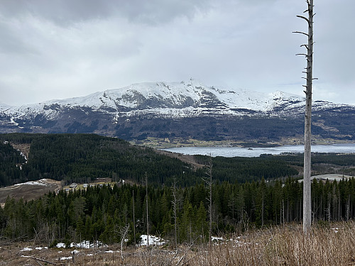 Lønahorgi sett fra stigningen opp til Grauaåsen