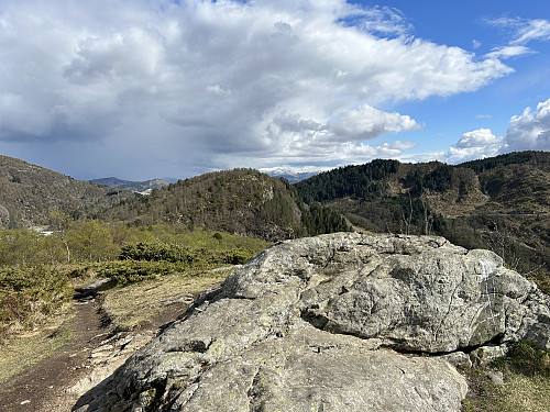 Fra Toppenipa mot Toppefjellet