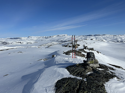 Gurostølfjellet 1308 moh i Hol