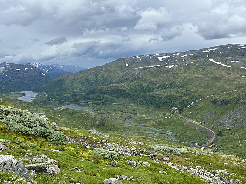 Fin utsikt ned til Upsetedalen