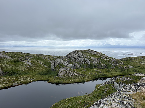 Den høyeste toppen på Fuglfjellet