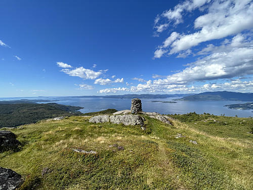 Nydelig utsikt mot øylandskapet nord for Stavanger.