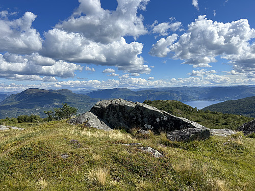 Selve toppunktet på Bandåsen.