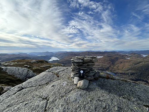 Bjørndalsnuten Sør, kommunetoppen i Vindafjord