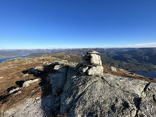 Utsikt østover fra Høgeheia